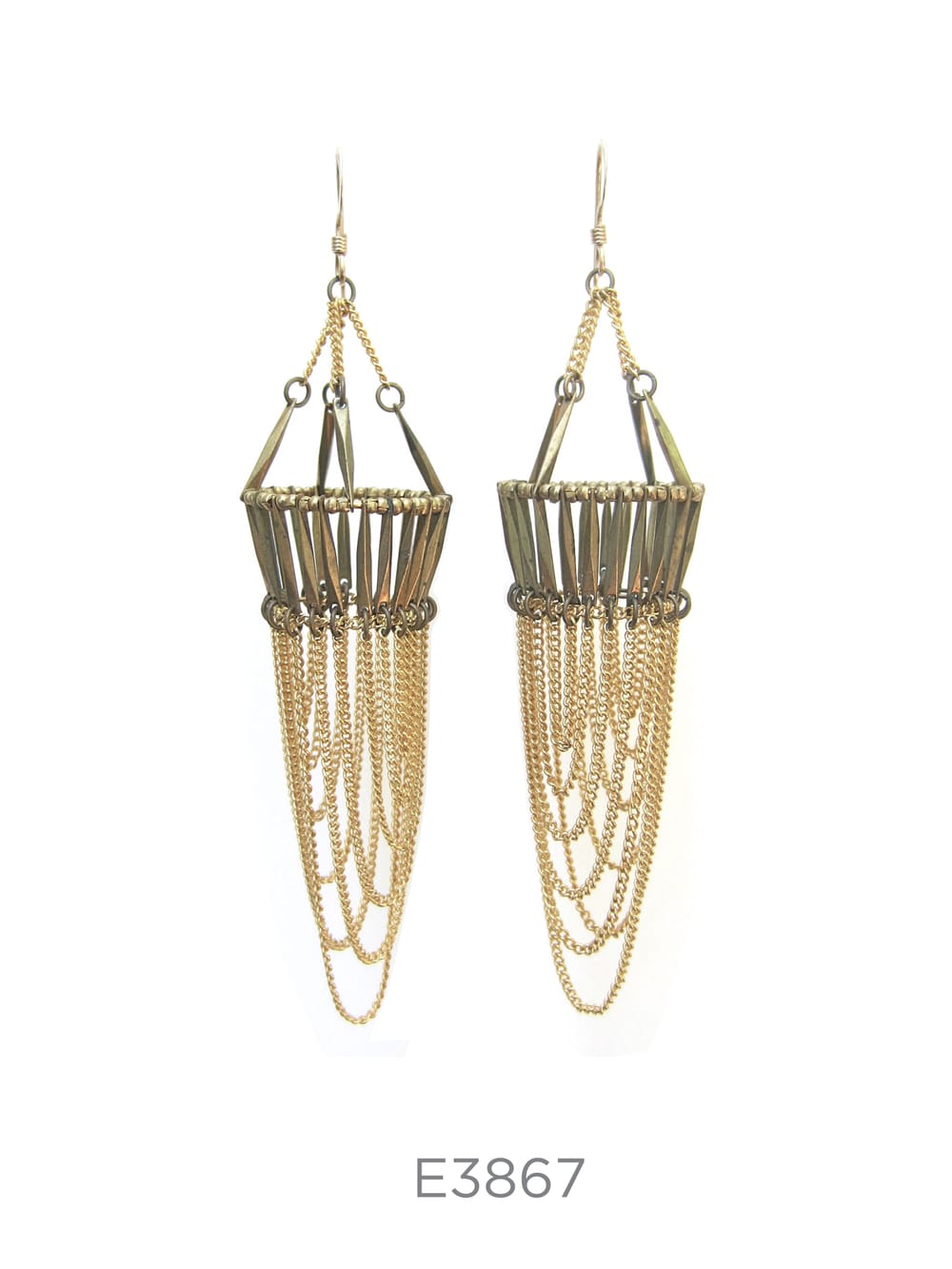 Brass corset cages