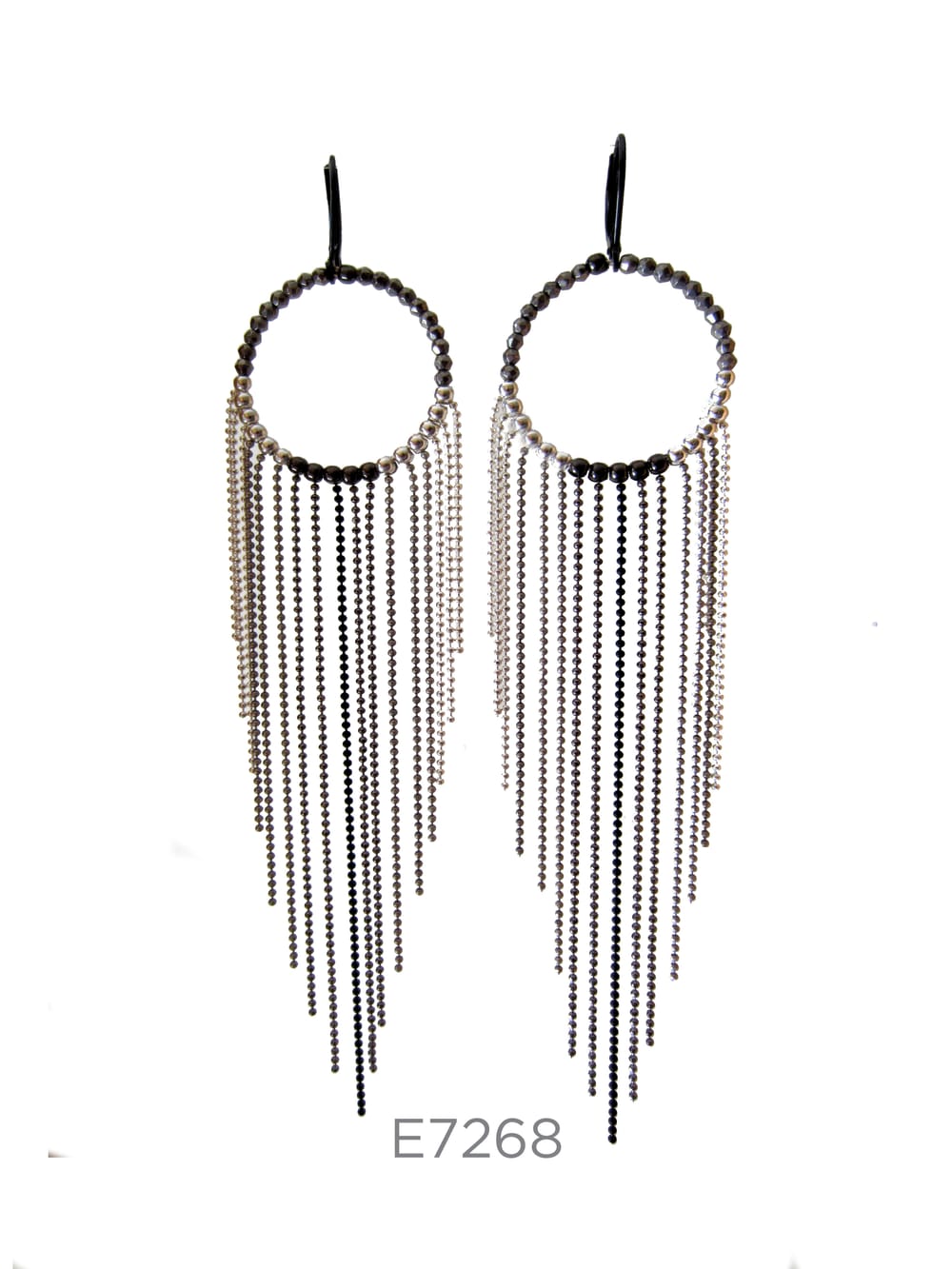 Ball Chain Hoops